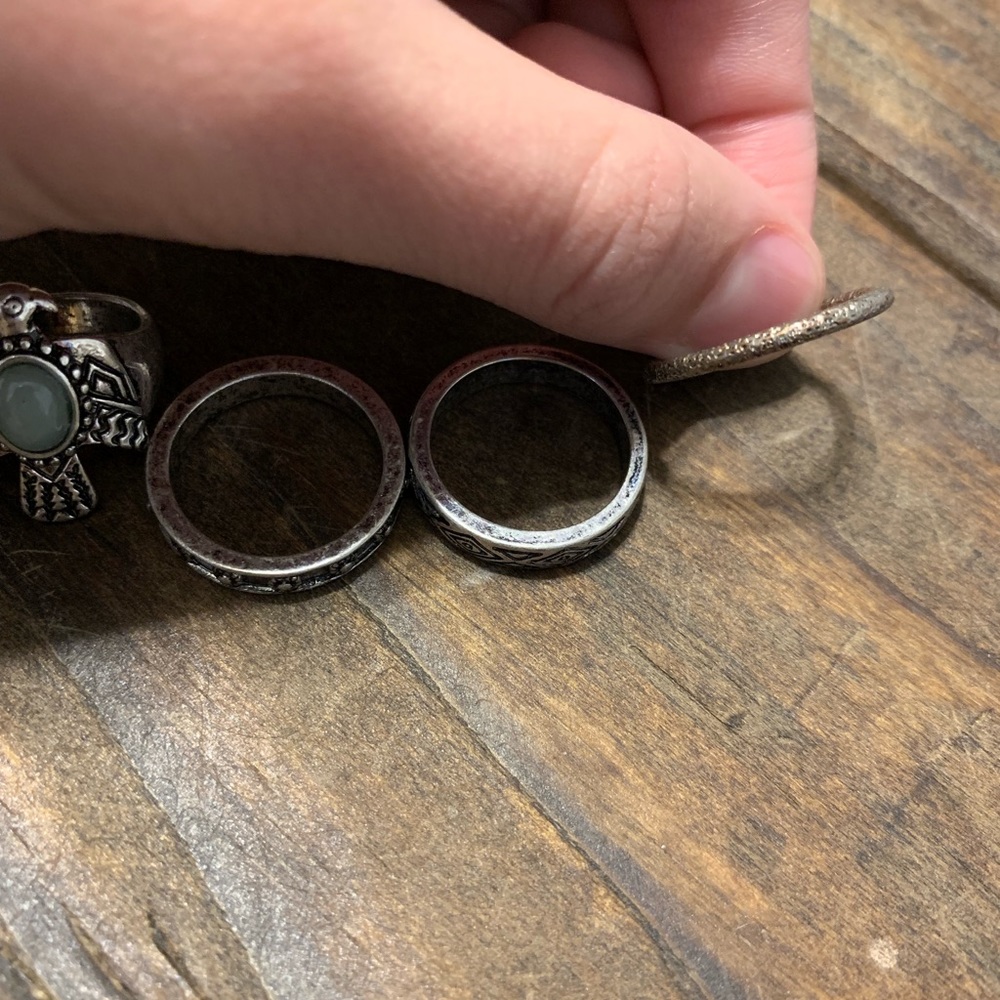 Silver Ring Set - Picture 4 of 4